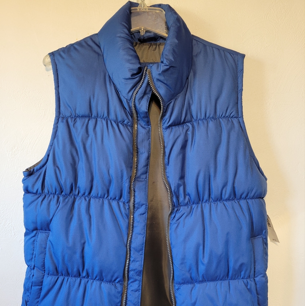 Blue old navy vest